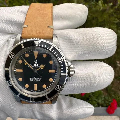 Rolex Submariner (No Date) 5513 40mm Stainless steel Black 9