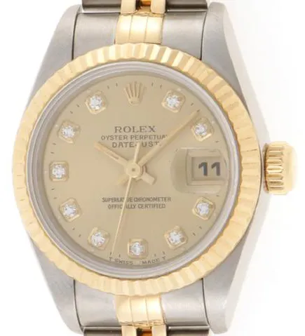 Rolex Datejust 69173G 26mm Yellow gold and Stainless steel Gold