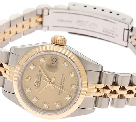 Rolex Datejust 69173G 11.7mm Stainless steel Gold 2