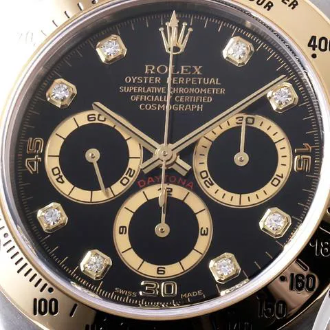 Rolex Daytona 16523G 40mm Yellow gold and Stainless steel Black 5