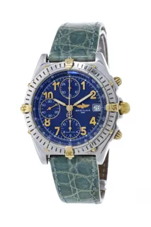 Breitling Chronomat B13050.1 Yellow gold and Stainless steel Blue