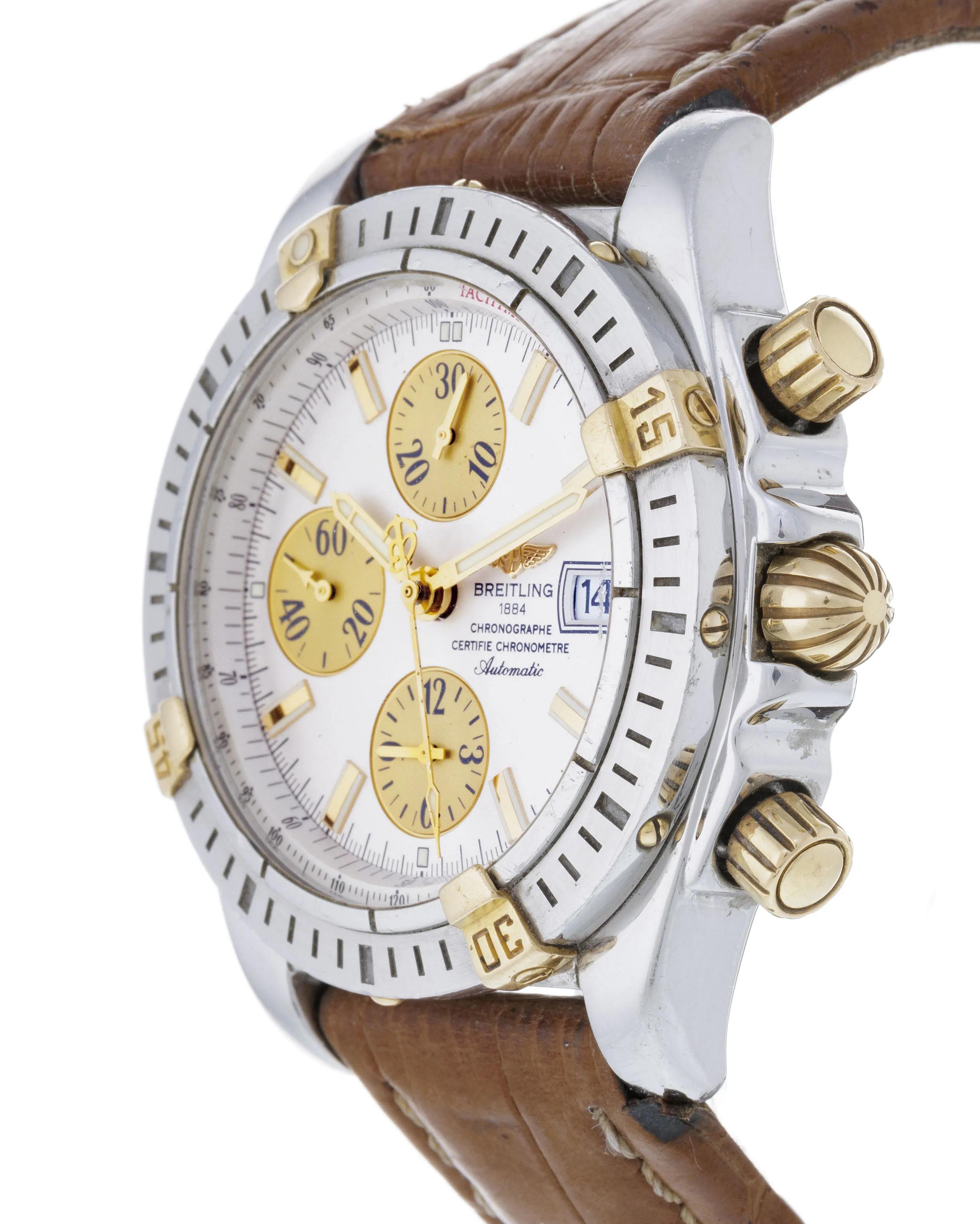 Breitling Chronomat B13356 44mm Stainless steel and yellow gold Silver 1