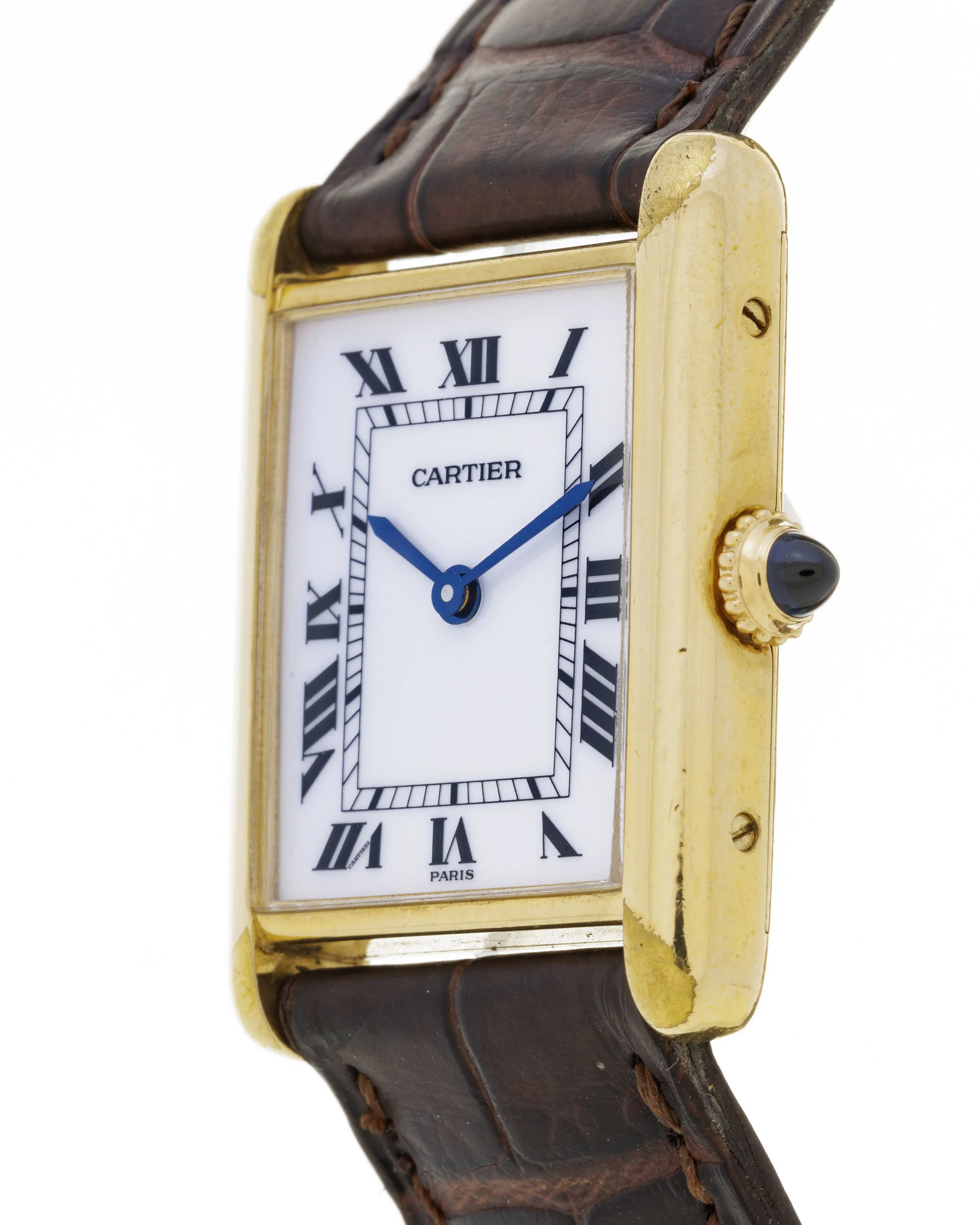 Cartier Tank Louis Cartier 23mm Gold-plated White 1