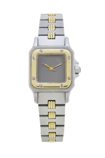 Cartier Santos 0902 Yellow gold and Stainless steel Gray