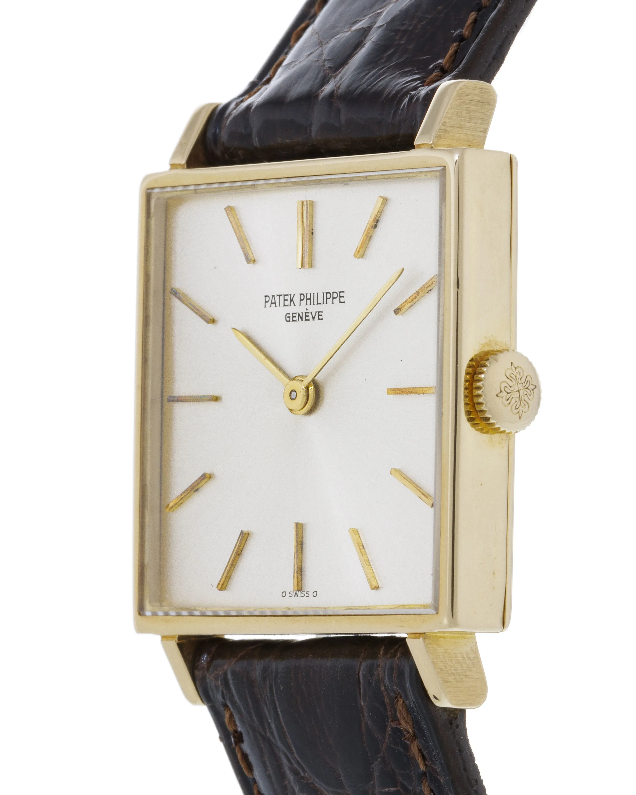 Patek Philippe 3430 26mm Yellow gold Silver 1