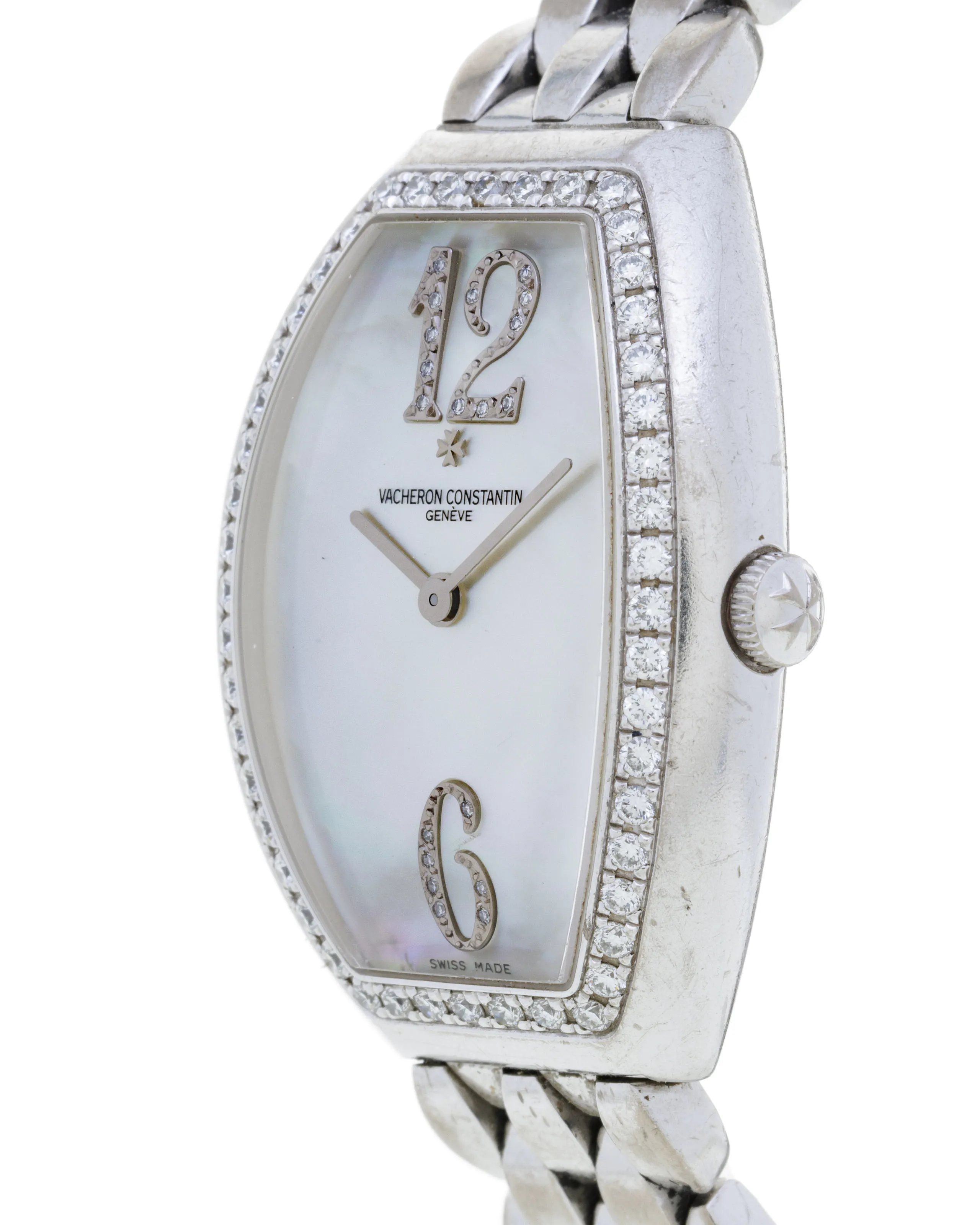 Vacheron Constantin Egerie 25540 27mm White gold and Diamond Mother-of-pearl 1