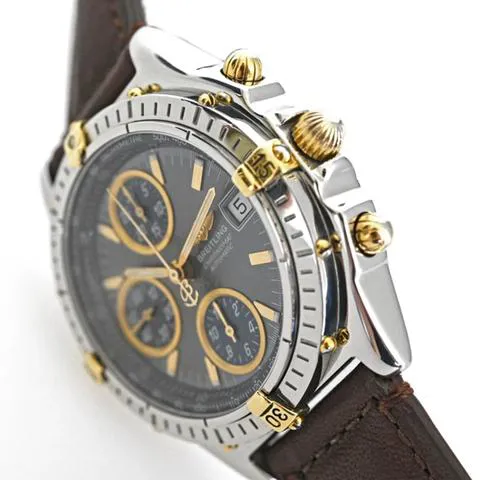 Breitling Chronomat B13050.1 39mm Yellow gold and stainless steel Blue 10