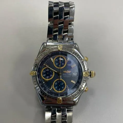 Breitling Chronomat B13050.1 39mm Yellow gold and stainless steel Blue 20