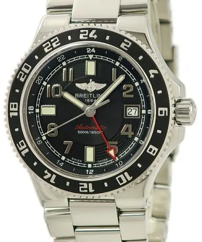 Breitling Superocean A32380 41mm Stainless steel Black