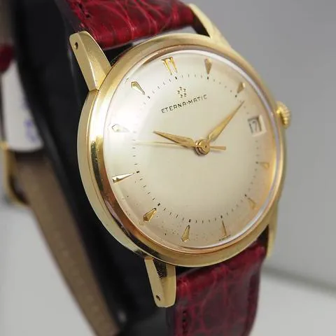 Eterna Eterna-Matic 34.5mm Yellow gold Silver 5