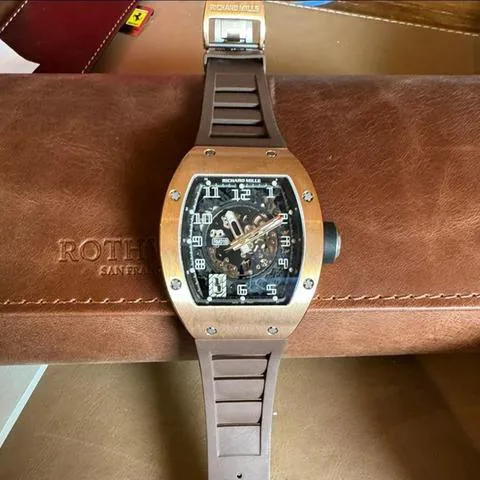 Richard Mille RM 010 RM 010 0mm Rose gold Skeletonized 11