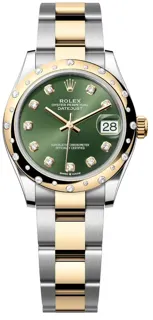 Rolex Datejust 278343RBR-0029 Stainless steel Green