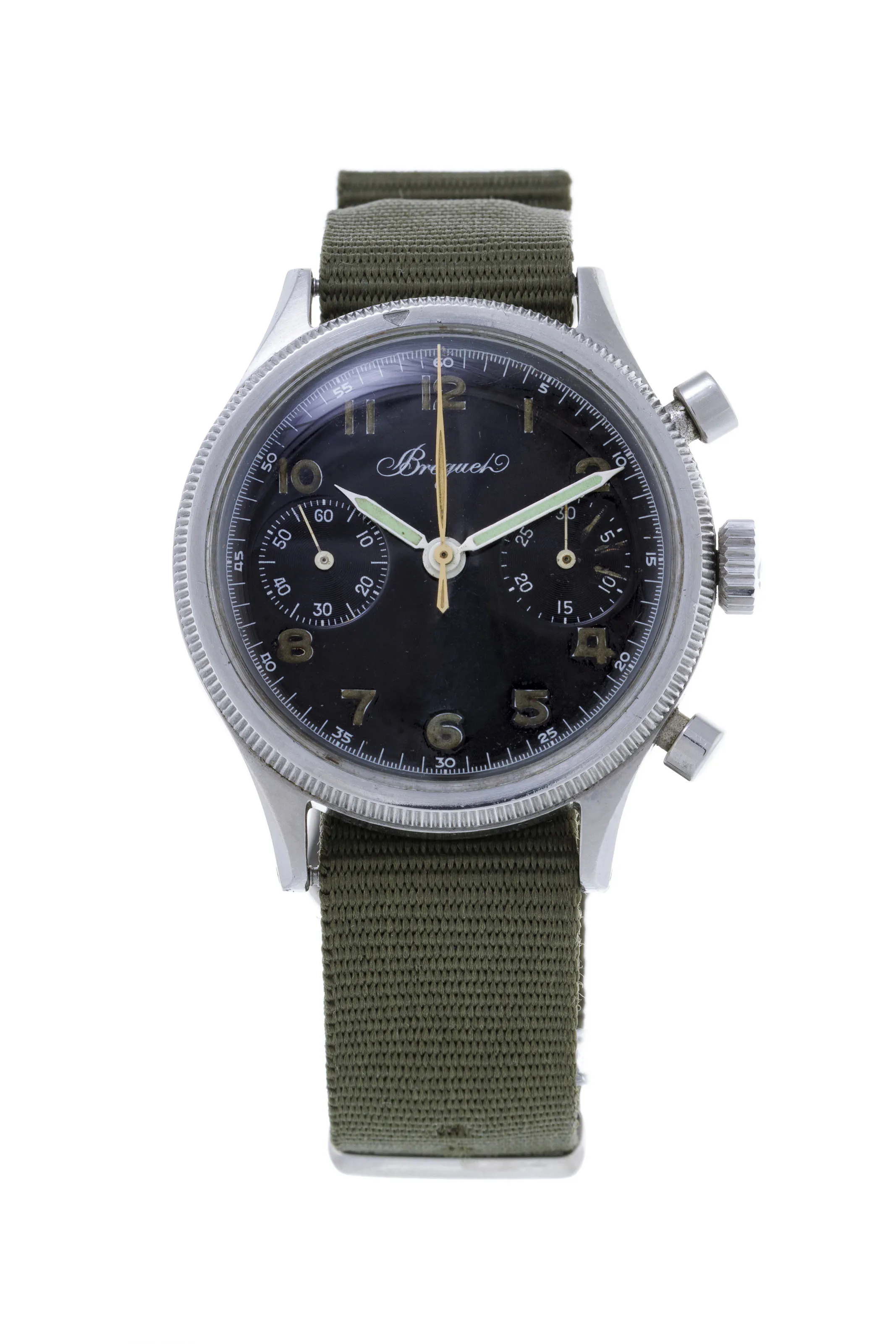 Breguet Type XX 5101/54 38mm Stainless steel Black