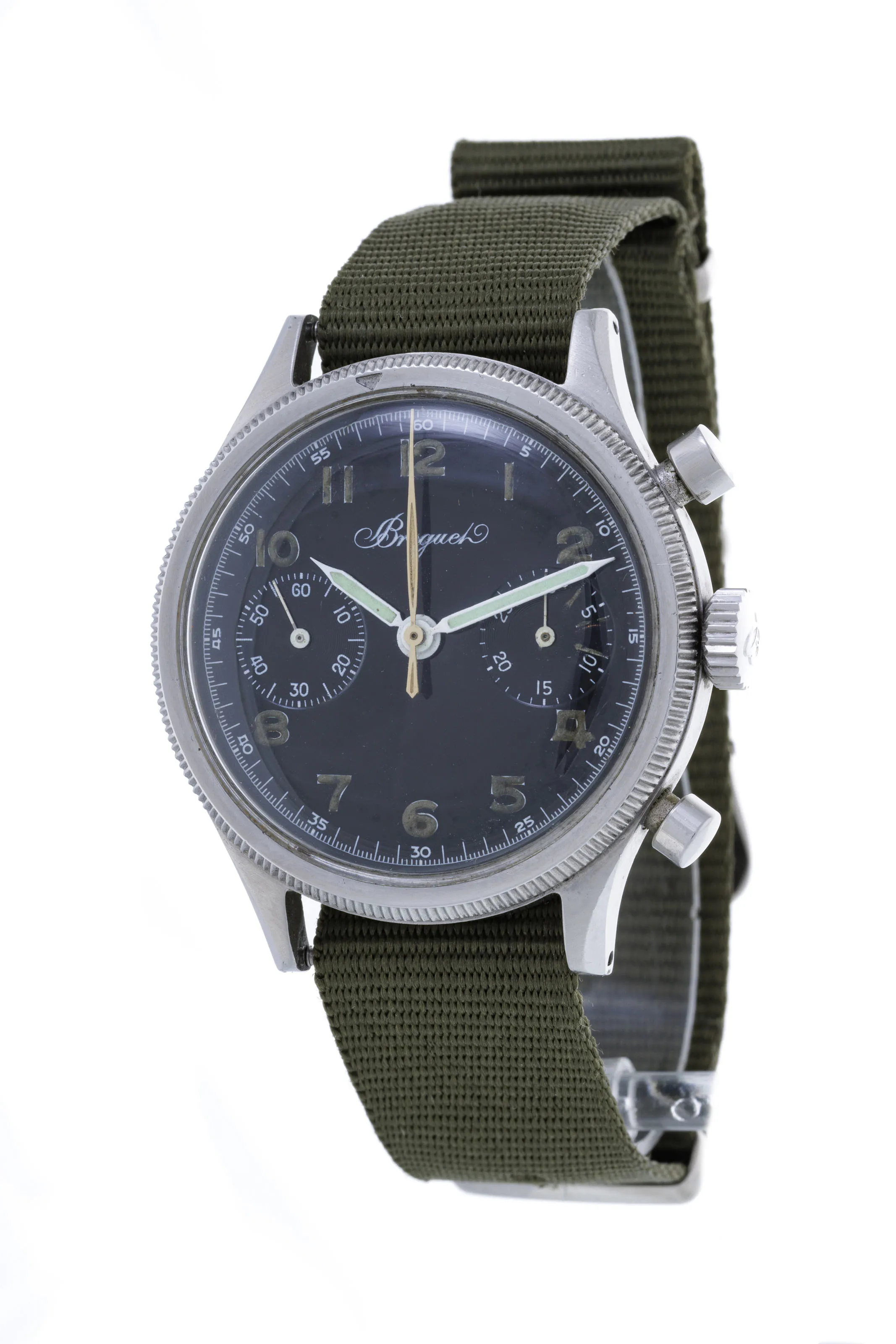 Breguet Type XX 5101/54 38mm Stainless steel Black 1