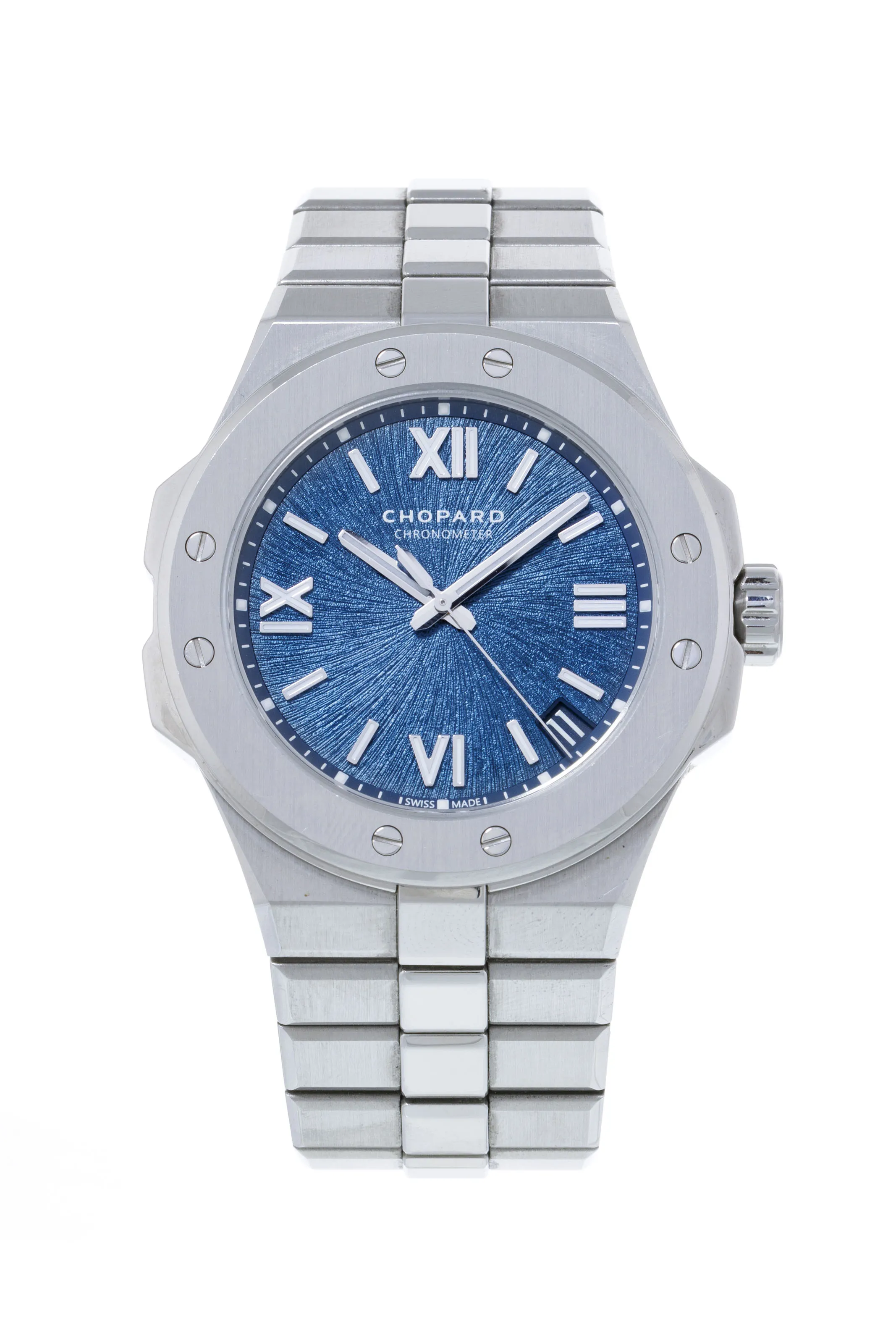 Chopard Alpine Eagle 8500 39mm Stainless steel Blue