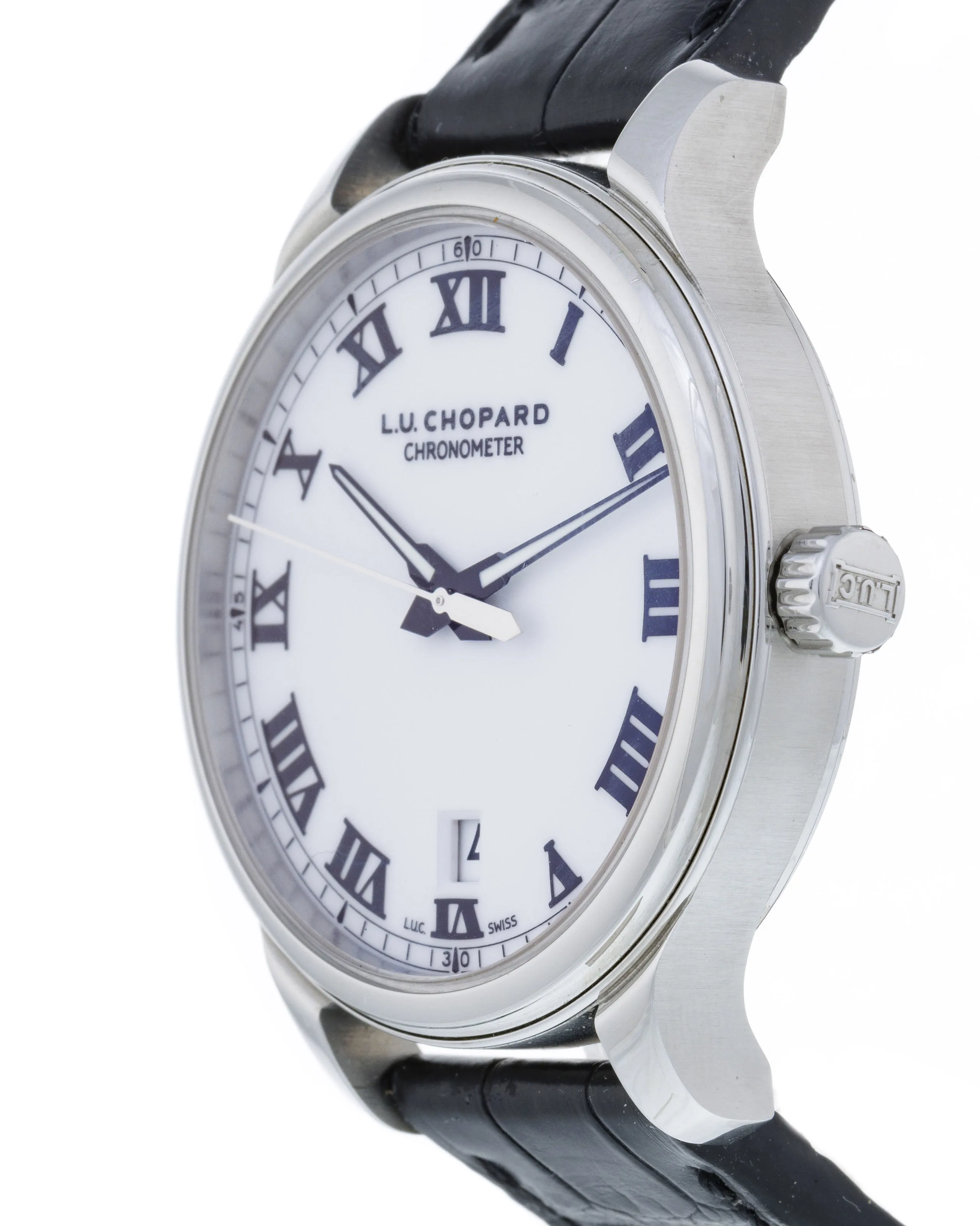 Chopard L.U.C 8544 42mm Stainless steel White 1