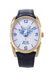 Parmigiani Fleurier Pantographe 38mm Yellow gold White