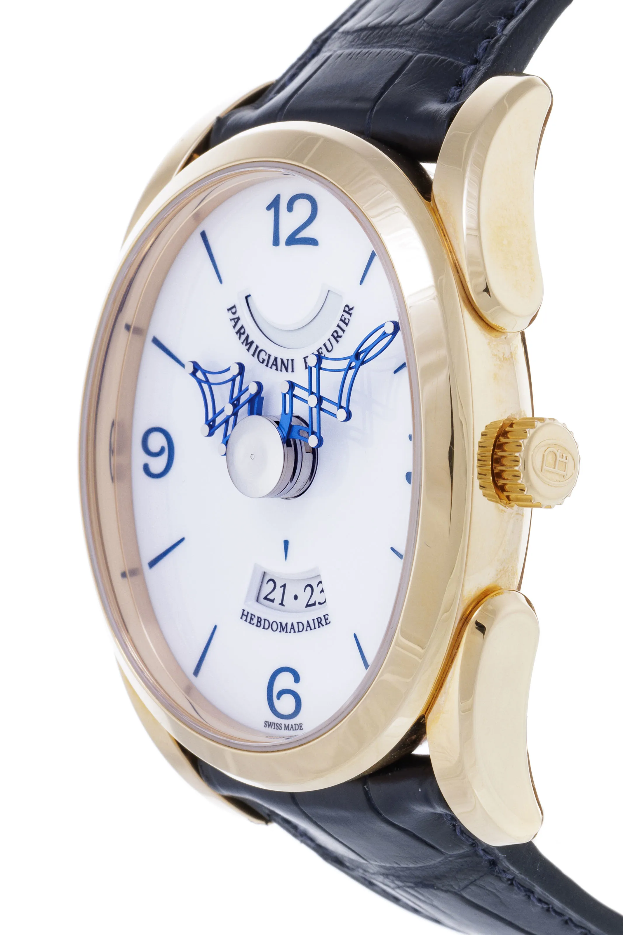 Parmigiani Fleurier Pantographe 38mm Yellow gold White 1