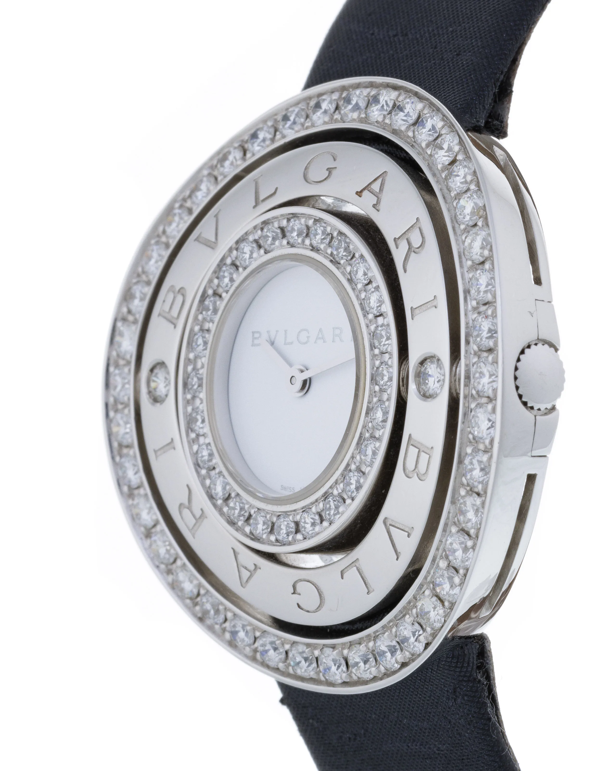 Bulgari Astrale Cerchi AE W 36 G 36mm White gold and Diamond Silver 1