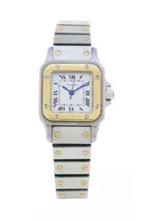 Cartier Santos 0902 Yellow gold and Stainless steel White