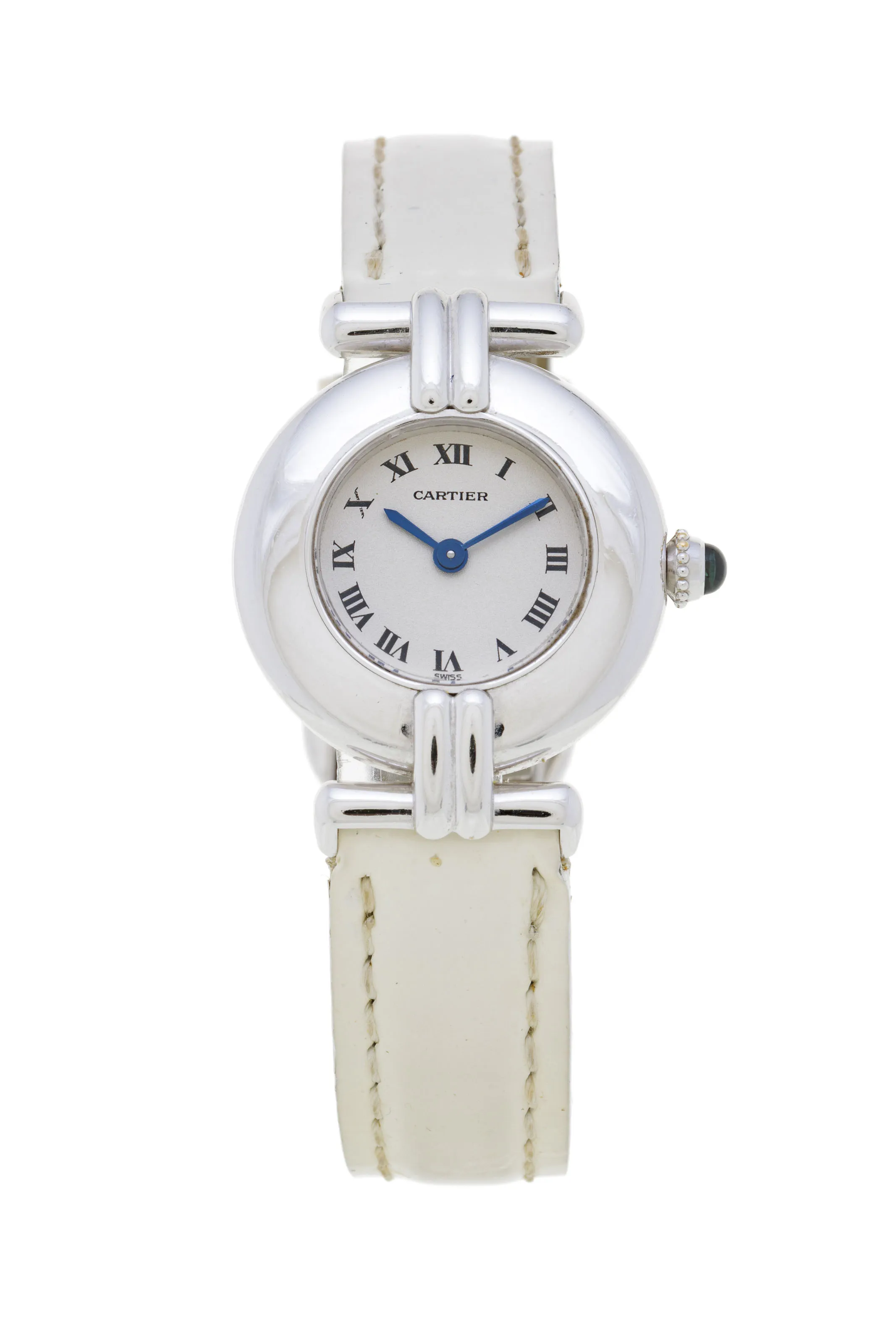 Cartier Colisee 1980 23mm White gold Silver