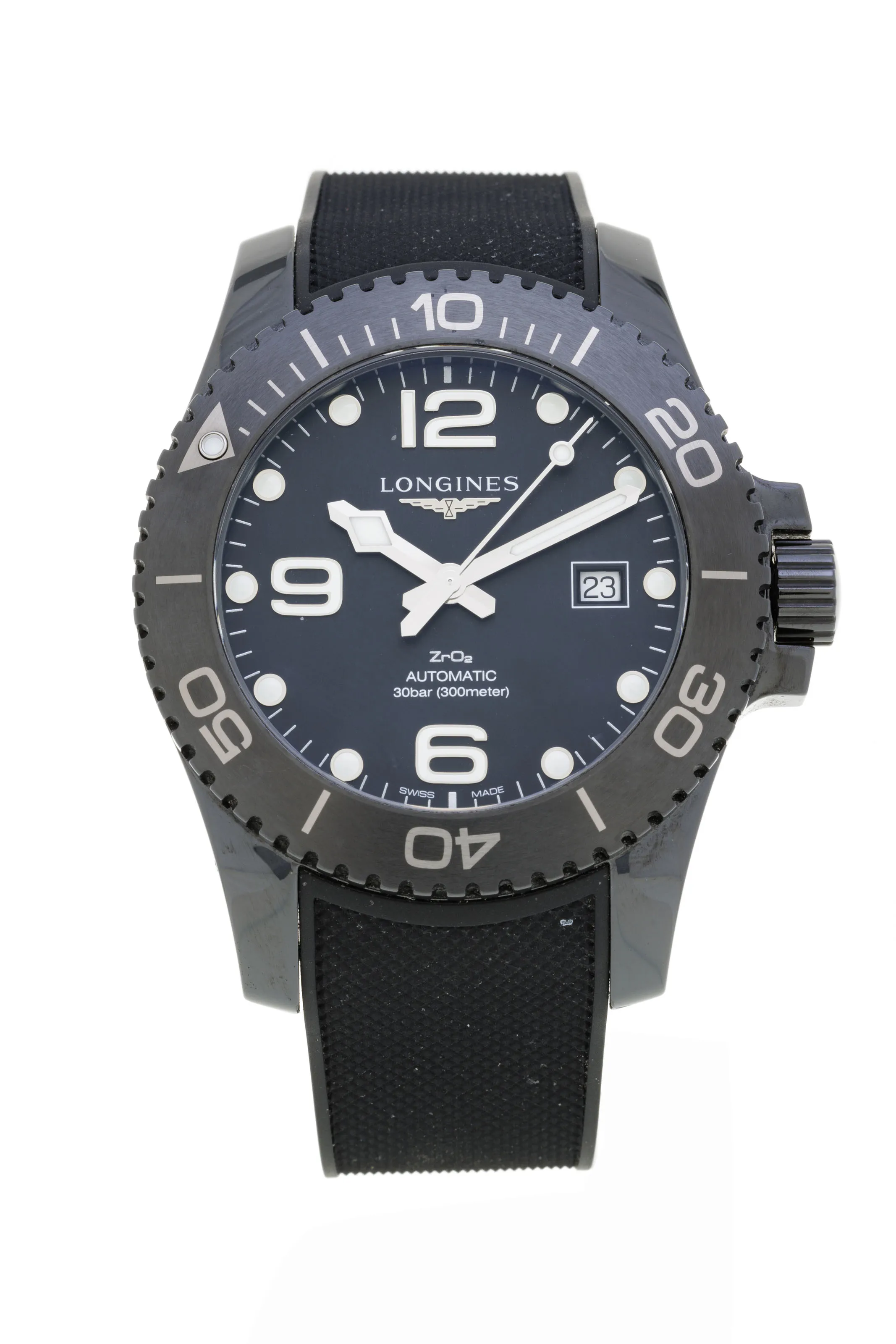 Longines HydroConquest L3.784.4.56 43mm Black