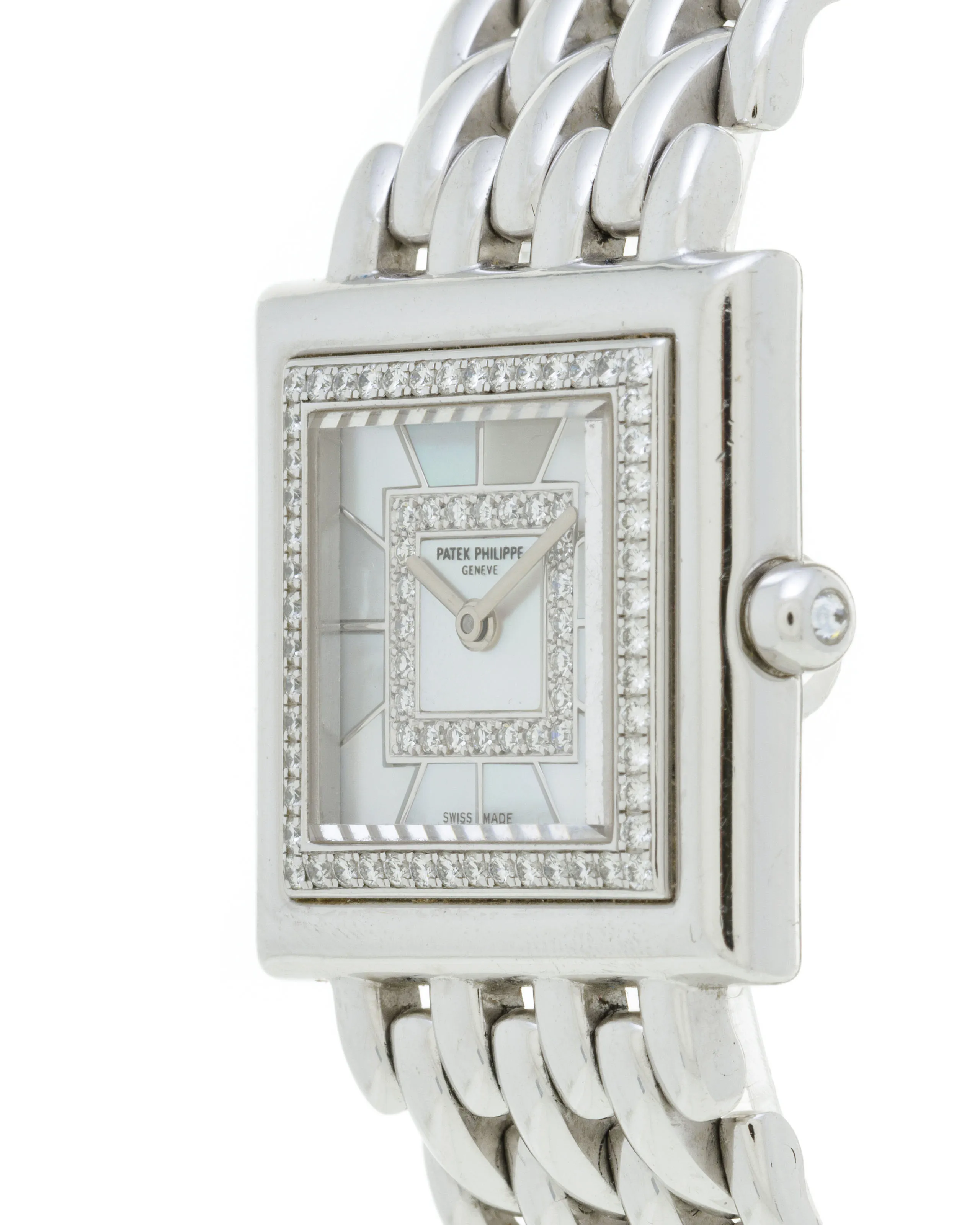 Patek Philippe Gondolo 4866/110 25mm White gold and Diamond Mother-of-pearl 1