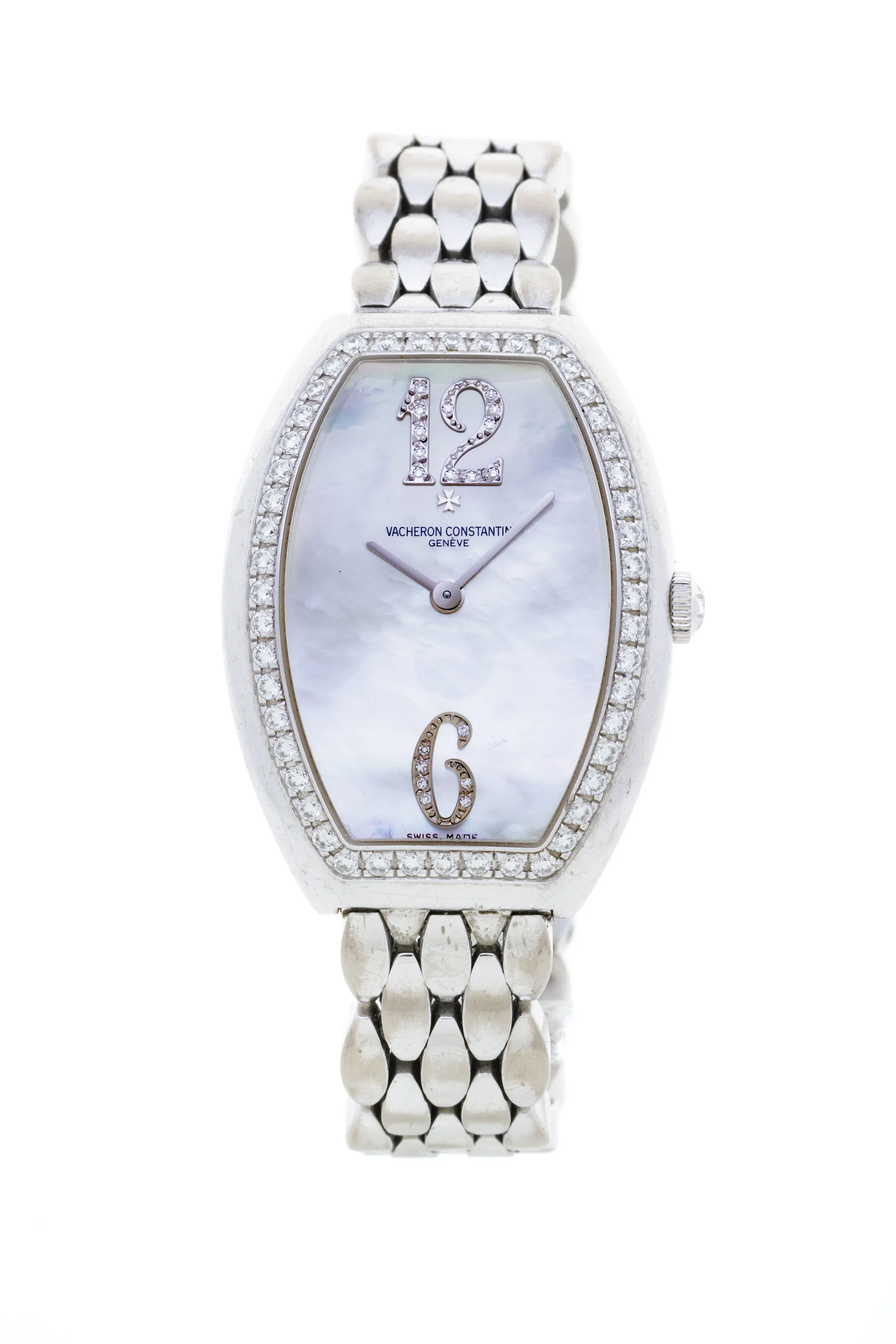 Vacheron Constantin Egerie 25540 27mm White gold and Diamond Mother-of-pearl