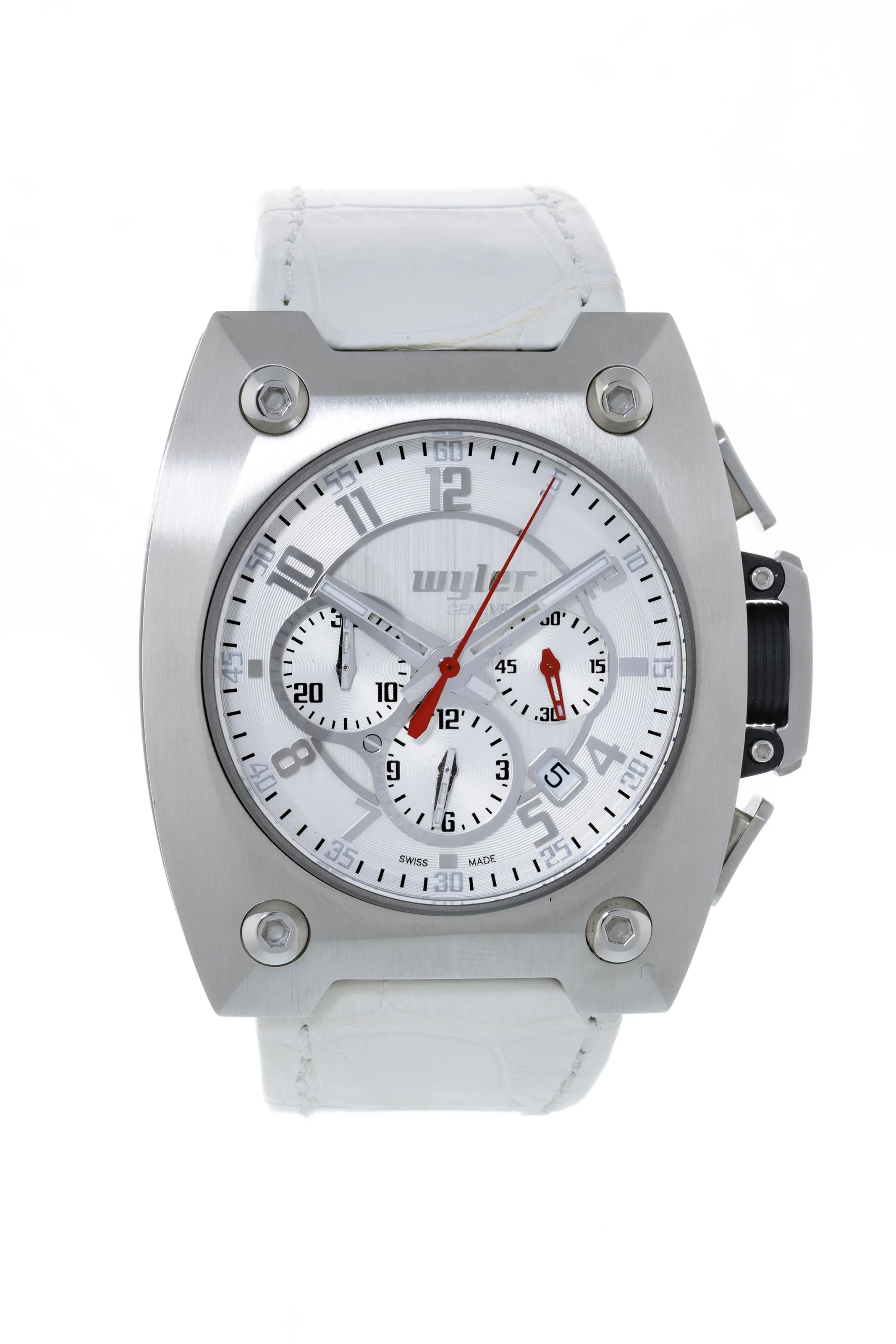 Wyler Vetta Code R 100.4 45mm Carbon fiber and Titanium and Stainless steel Silver