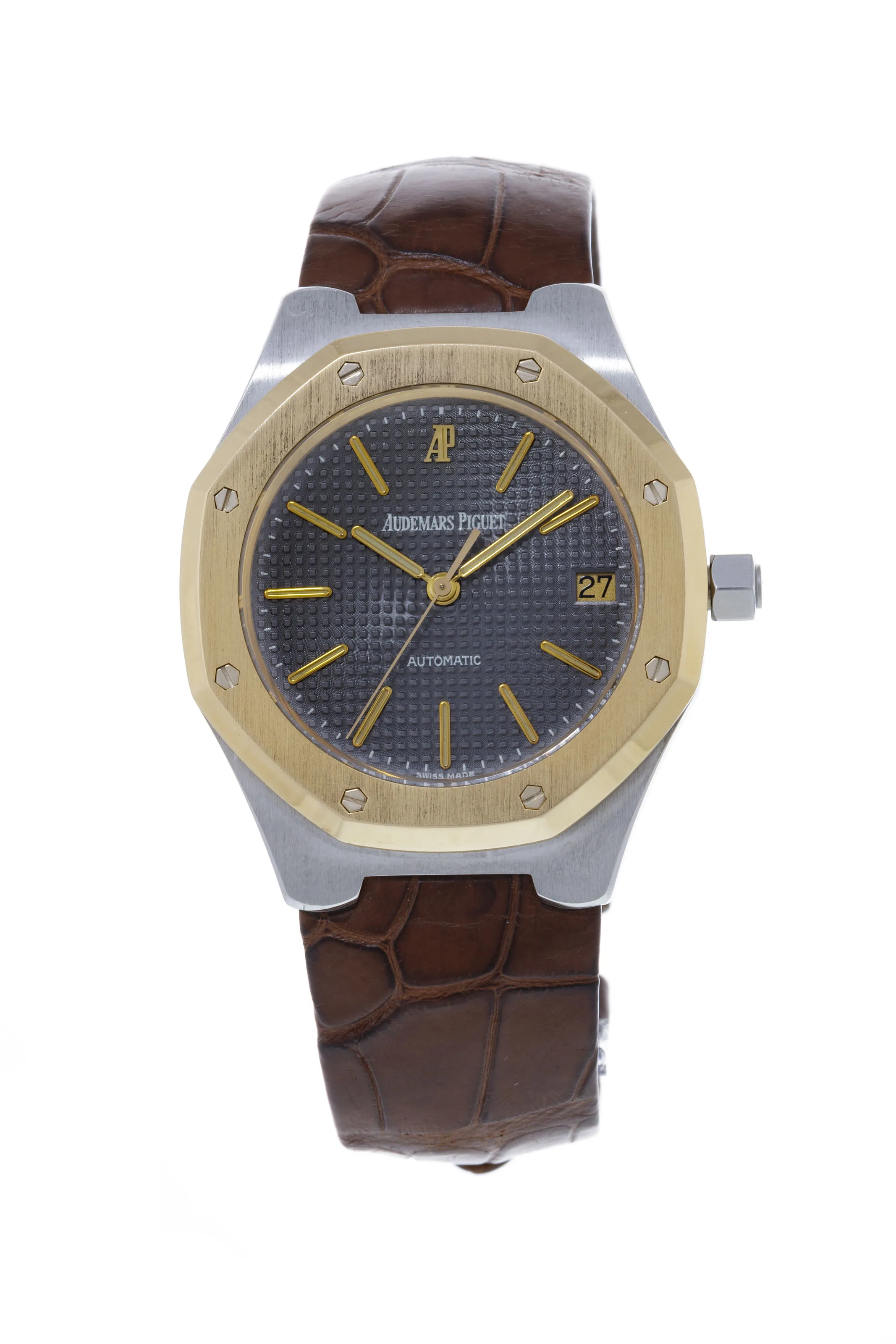 Audemars Piguet Royal Oak 14800 36mm Yellow gold and Stainless steel Dark gray