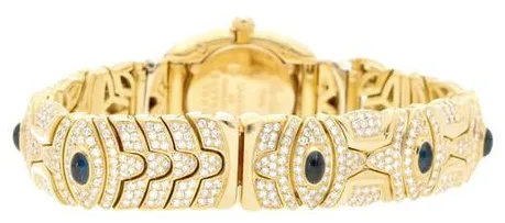 Cartier Baignoire 8057 25mm Yellow gold Champagne 4