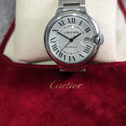 Cartier Ballon Bleu 42mm W69012Z4 42mm Stainless steel Silver