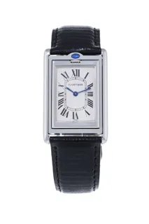 Cartier Tank Basculante 2390 Stainless steel Silver