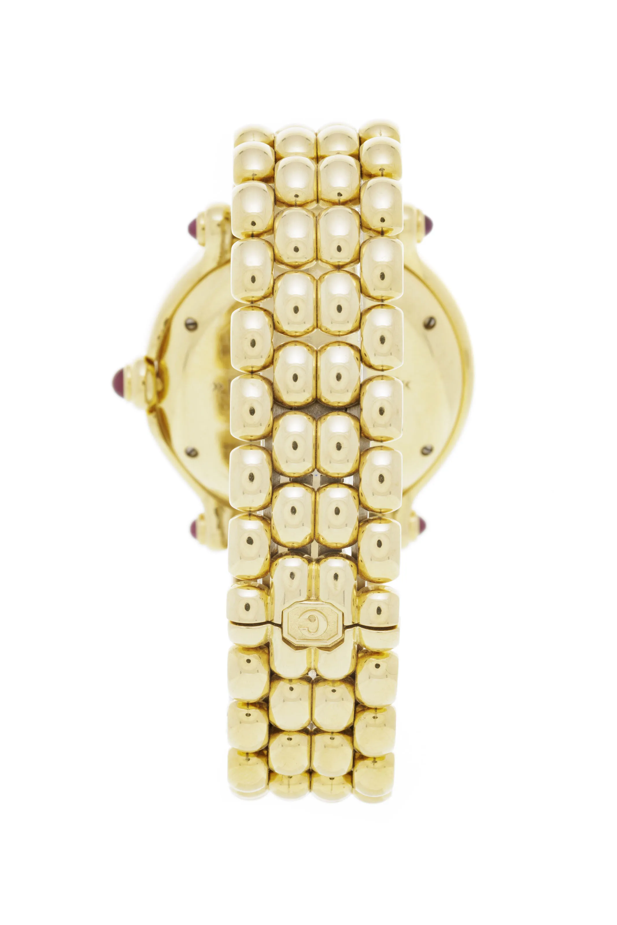 Chopard Happy Sport 27/6144-23 32mm Yellow gold Silver 2