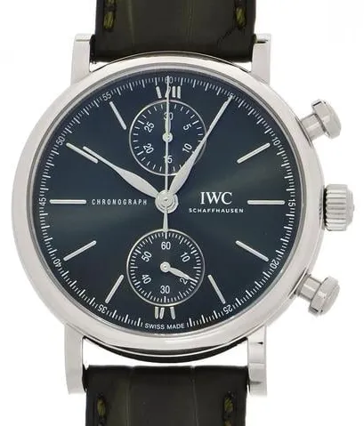 IWC Portofino IW391405 39mm Stainless steel Green