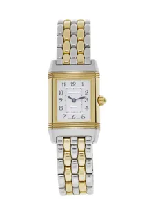 Jaeger-LeCoultre Reverso Duetto 266.5.44 Yellow gold and Stainless steel White