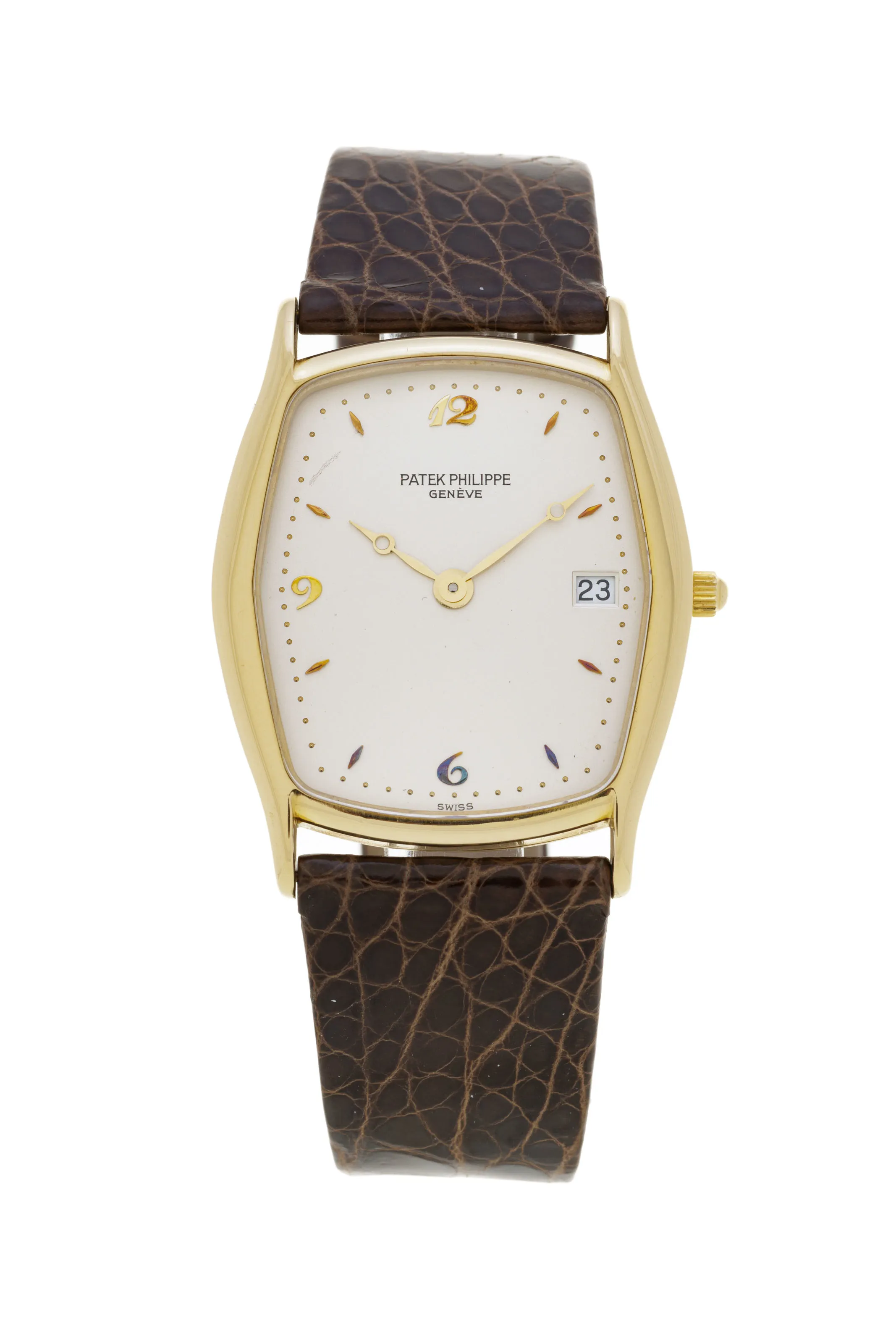 Patek Philippe Gondolo 3943 31mm Yellow gold Silver