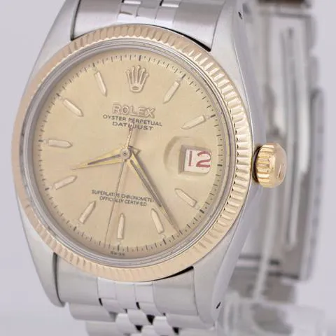 Rolex Datejust 36 6605 36mm Yellow gold and Stainless steel Champagne 2