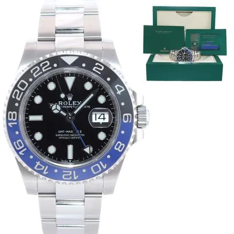 Rolex GMT-Master II 126710 40mm Blue Ceramic Black