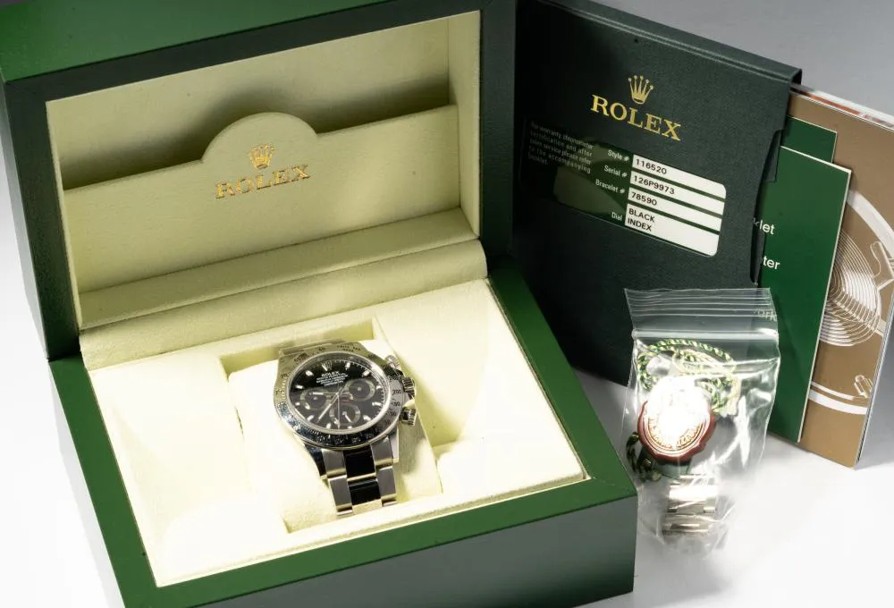 Rolex Daytona 116520 40mm Stainless steel Black 5