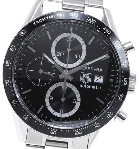 TAG Heuer Carrera CV2010 41mm Stainless steel Black