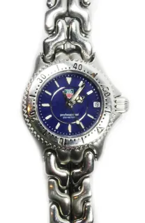 TAG Heuer WD8950 Stainless steel Blue