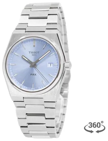 Tissot PRX T137.210.11.351.00 35mm Stainless steel Light blue