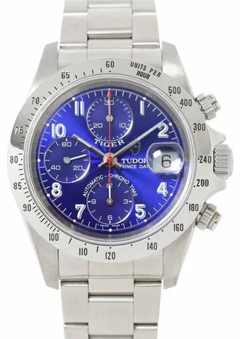 Tudor Prince Date 79280 41mm Stainless steel Blue