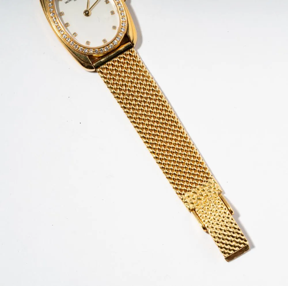 Vacheron Constantin 16mm Yellow gold and Diamond White 8