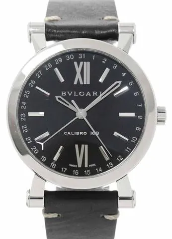 Bulgari Sotirio SB43S 43mm Stainless steel Black