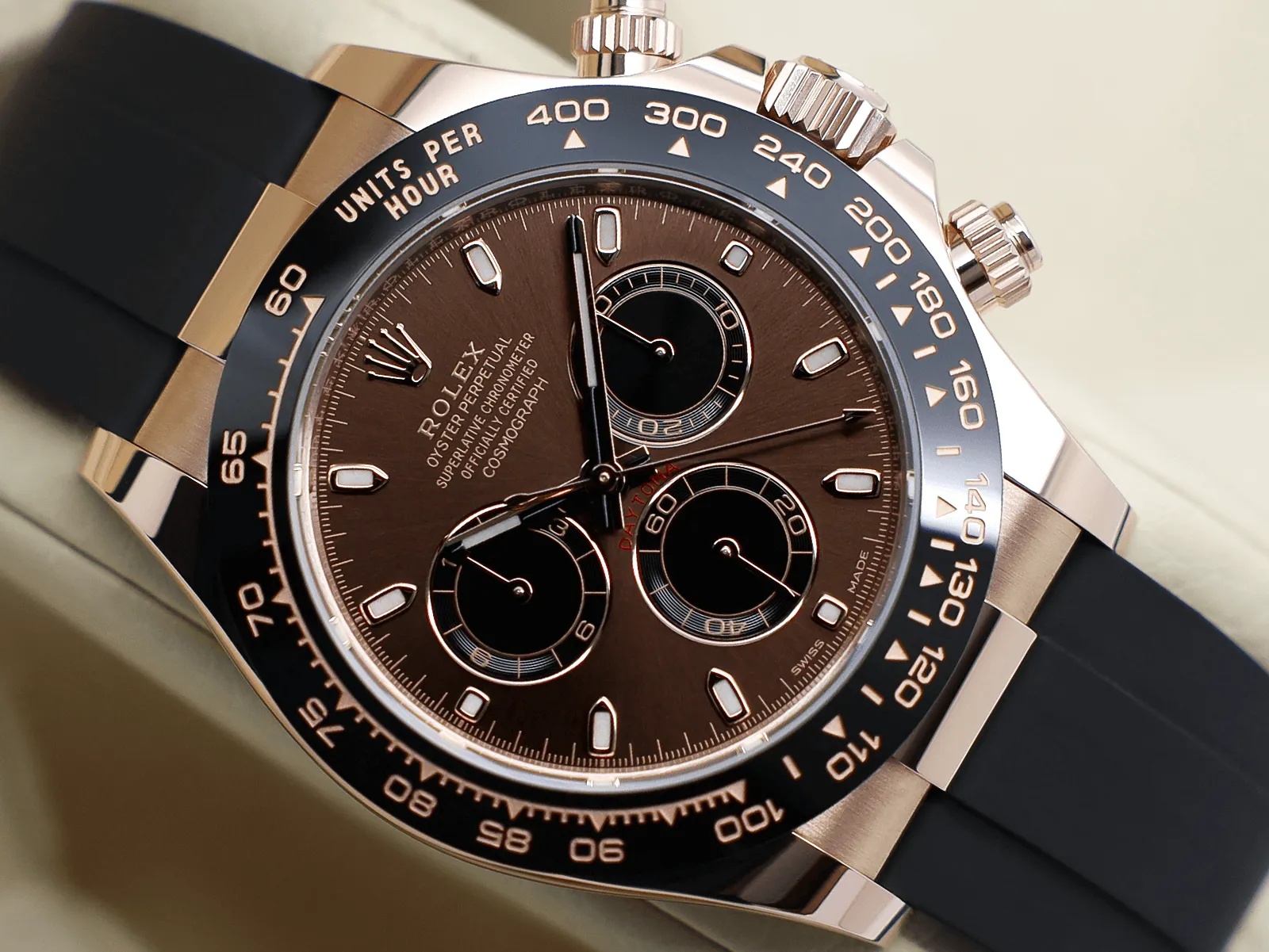 Rolex Daytona 116515ln 40mm Brown