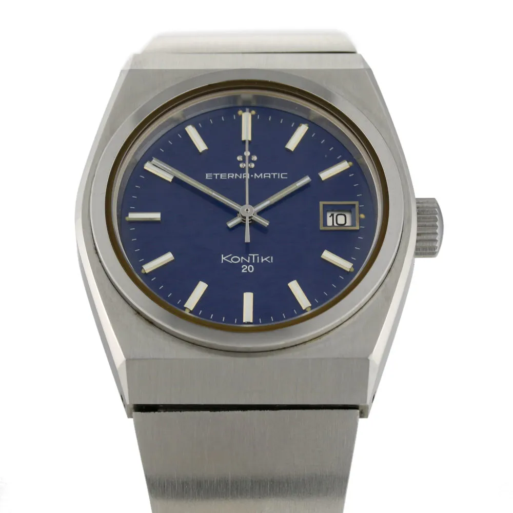 Eterna Kontiki 551100041 40mm Stainless steel