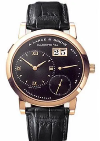 A. Lange & Söhne Lange 1 101.031 38.5mm Rose gold Black