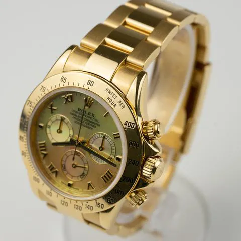 Rolex Daytona 116528 40mm Yellow gold Mother-of-pearl 4